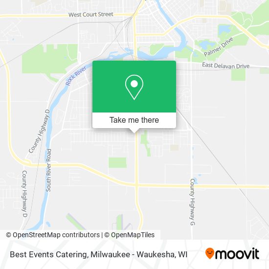 Best Events Catering map