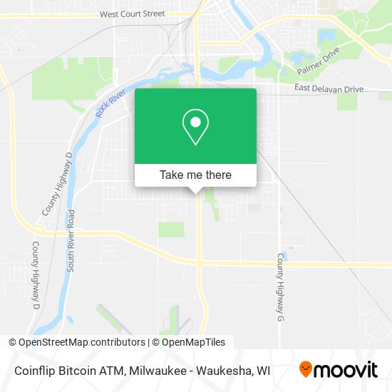 Coinflip Bitcoin ATM map