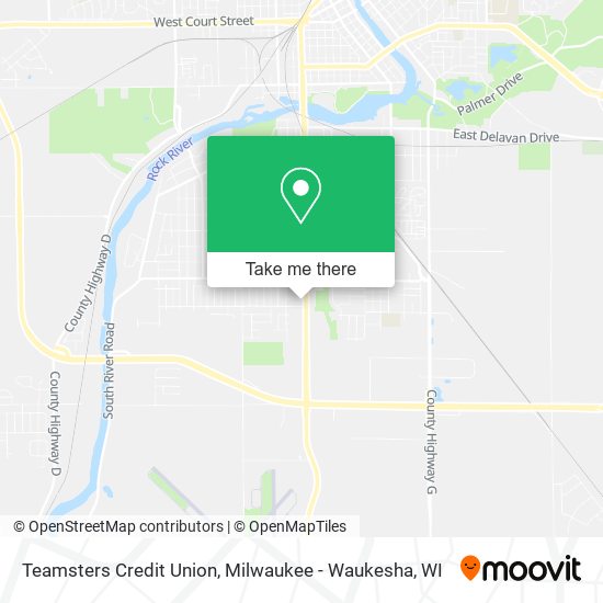 Teamsters Credit Union map