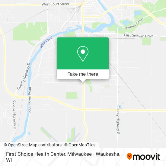 First Choice Health Center map