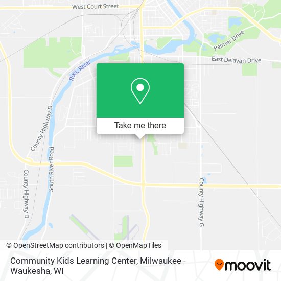 Community Kids Learning Center map