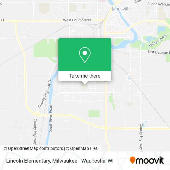 Lincoln Elementary map
