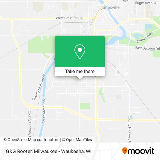 Mapa de G&G Rooter