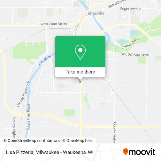 Lisa Pizzeria map