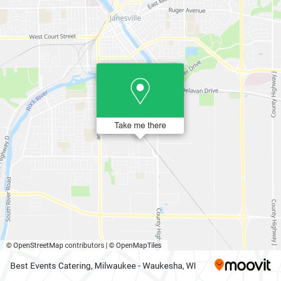 Best Events Catering map