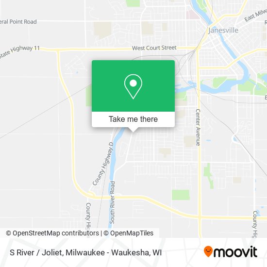 Mapa de S River / Joliet