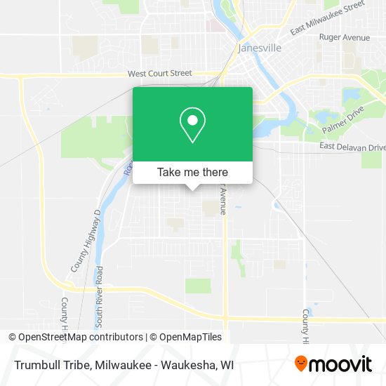 Trumbull Tribe map