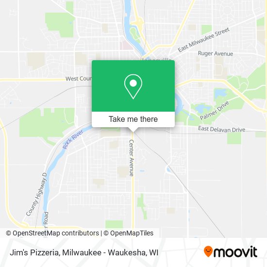 Jim's Pizzeria map