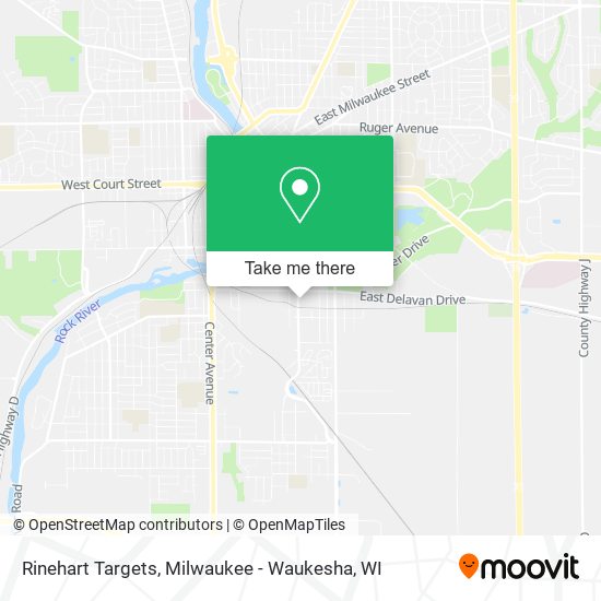 Rinehart Targets map
