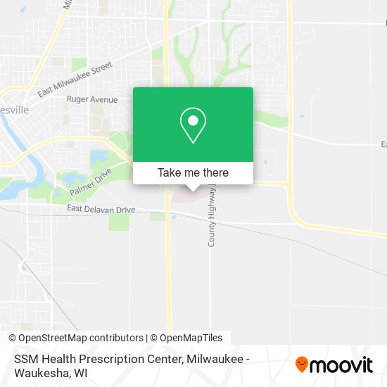 Mapa de SSM Health Prescription Center