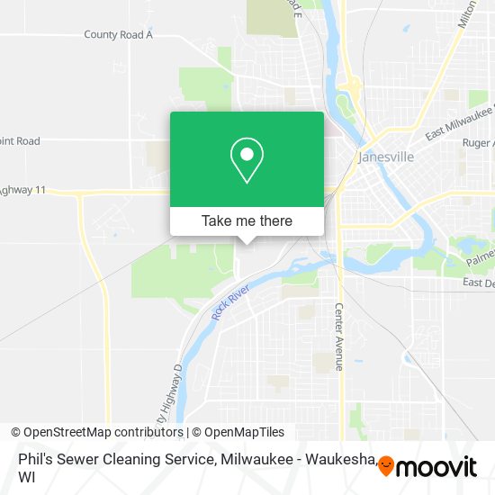 Phil's Sewer Cleaning Service map