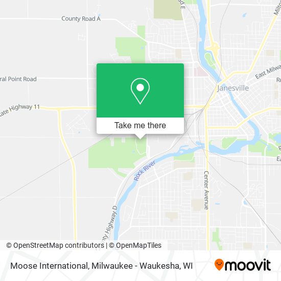 Moose International map