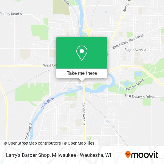 Larry's Barber Shop map