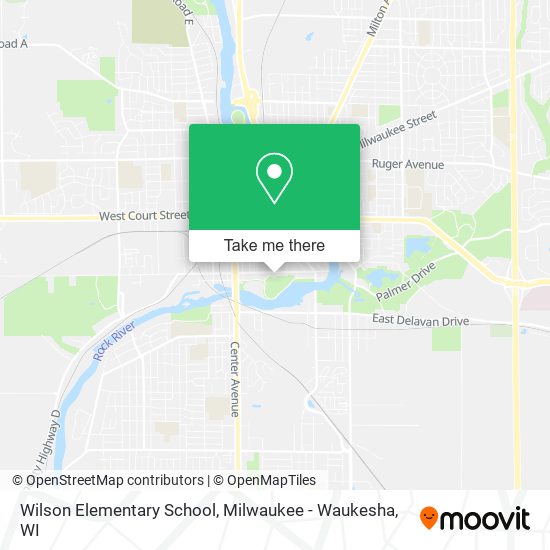 Mapa de Wilson Elementary School