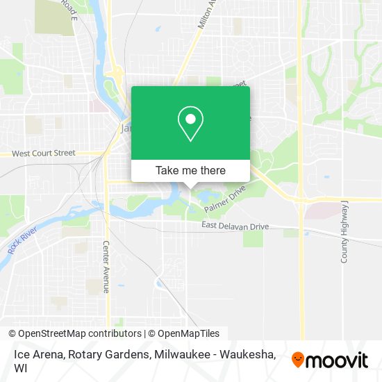 Mapa de Ice Arena, Rotary Gardens