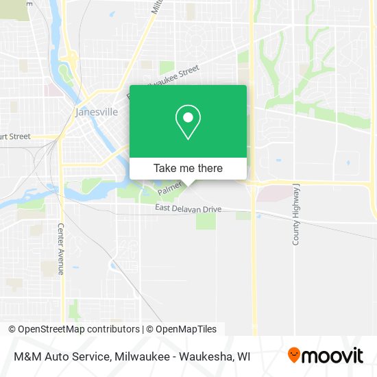 M&M Auto Service map