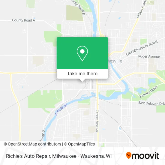Mapa de Richie's Auto Repair