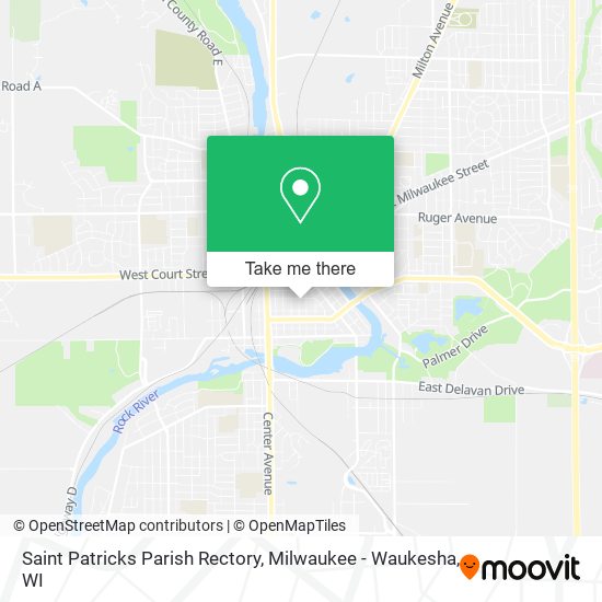 Saint Patricks Parish Rectory map