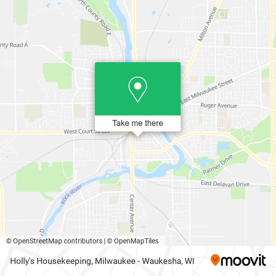 Holly's Housekeeping map