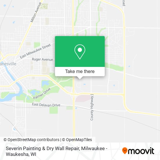 Severin Painting & Dry Wall Repair map