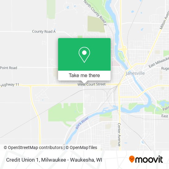 Credit Union 1 map