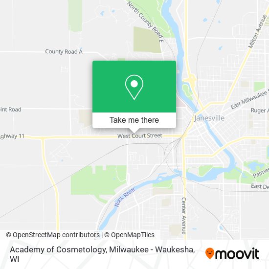 Academy of Cosmetology map
