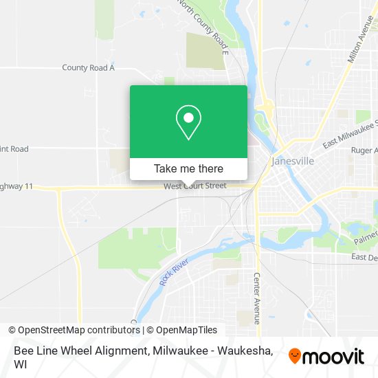 Mapa de Bee Line Wheel Alignment