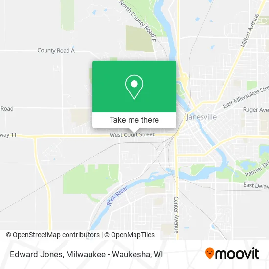 Edward Jones map