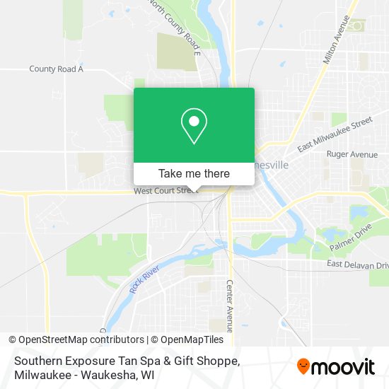 Mapa de Southern Exposure Tan Spa & Gift Shoppe