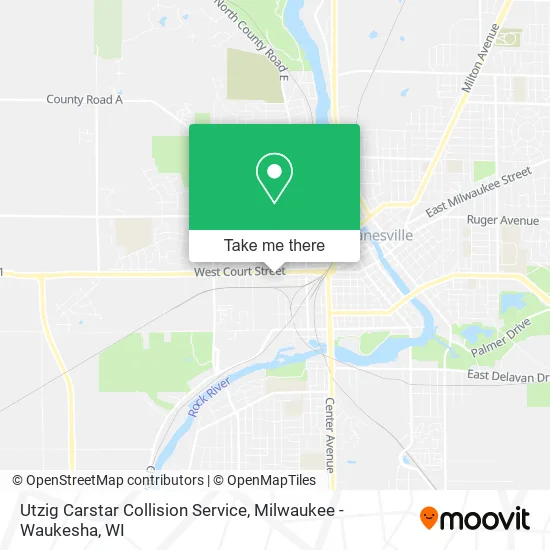 Mapa de Utzig Carstar Collision Service