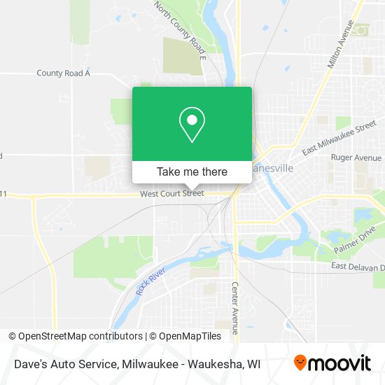 Mapa de Dave's Auto Service