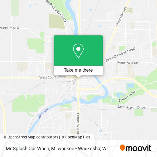 Mr Splash Car Wash map