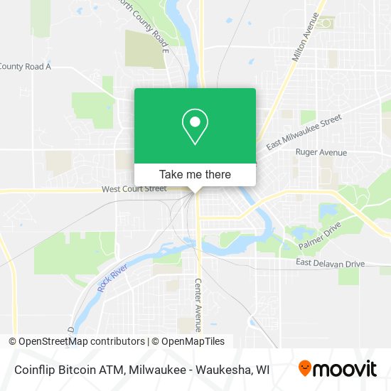 Coinflip Bitcoin ATM map