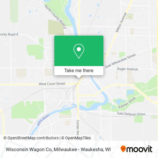 Mapa de Wisconsin Wagon Co