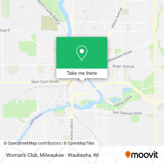 Woman's Club map