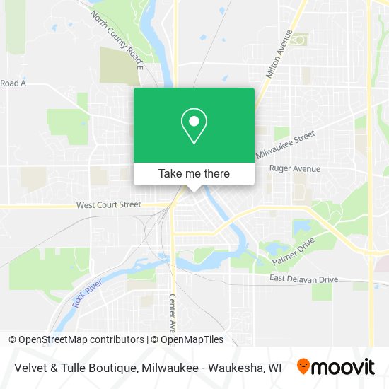 Velvet & Tulle Boutique map