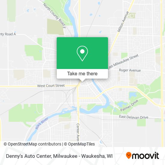 Mapa de Denny's Auto Center