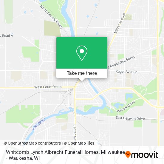 Whitcomb Lynch Albrecht Funeral Homes map