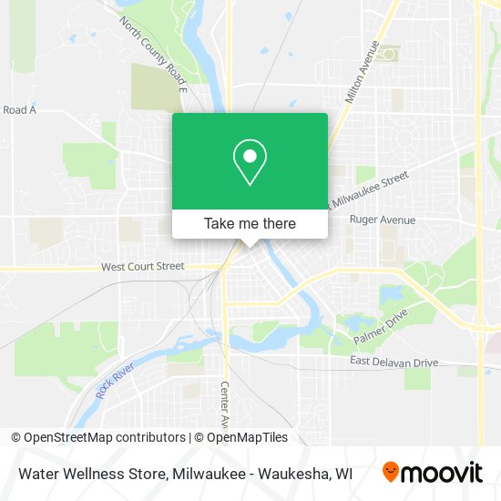 Mapa de Water Wellness Store