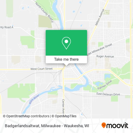 Badgerlandsaltwat map