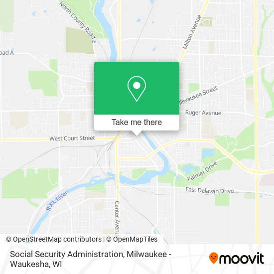 Social Security Administration map