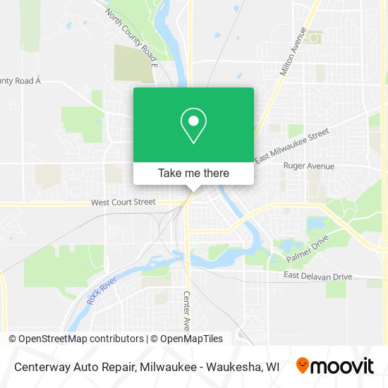 Mapa de Centerway Auto Repair