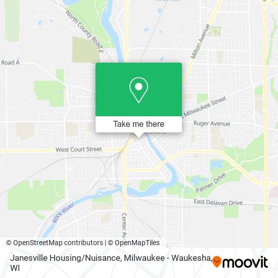 Janesville Housing/Nuisance map