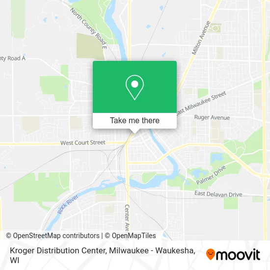 Kroger Distribution Center map