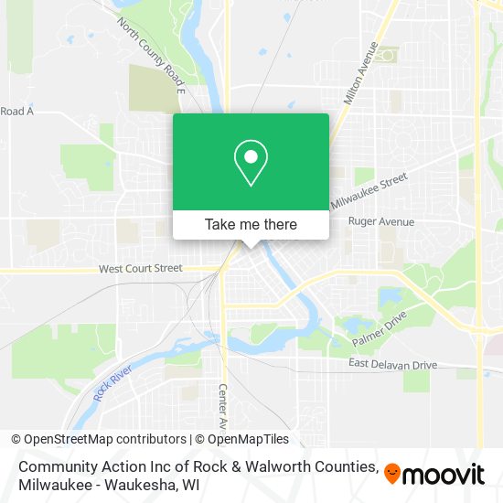 Mapa de Community Action Inc of Rock & Walworth Counties