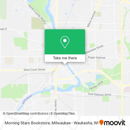 Morning Stars Bookstore map