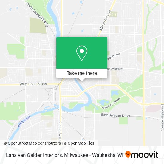 Lana van Galder Interiors map