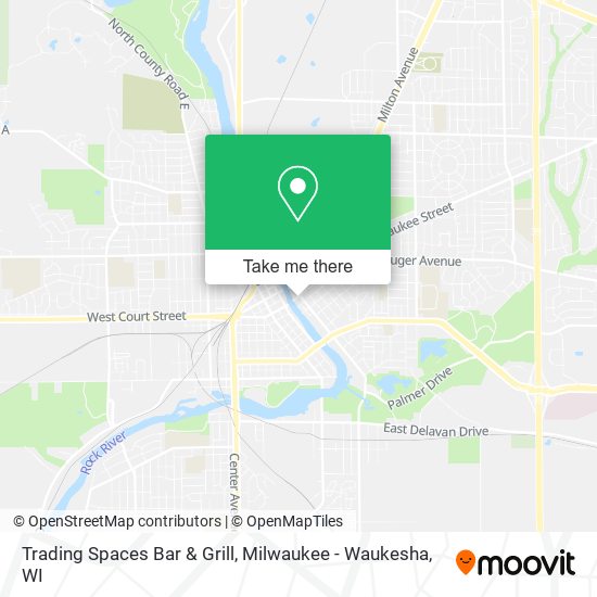 Trading Spaces Bar & Grill map