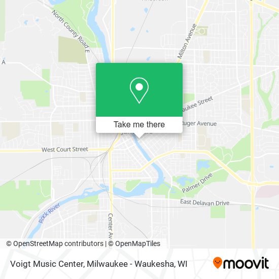 Voigt Music Center map