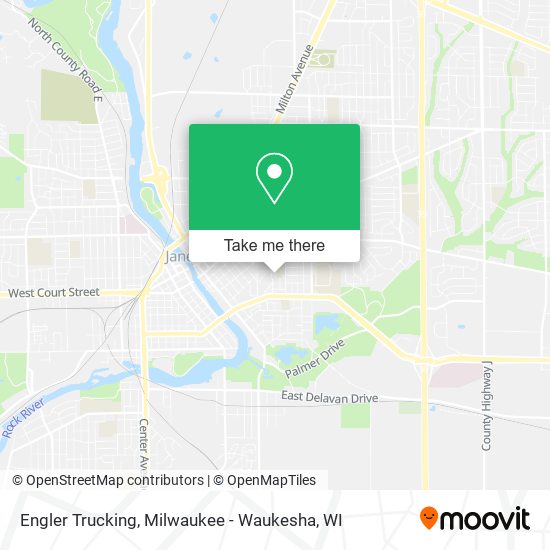 Engler Trucking map